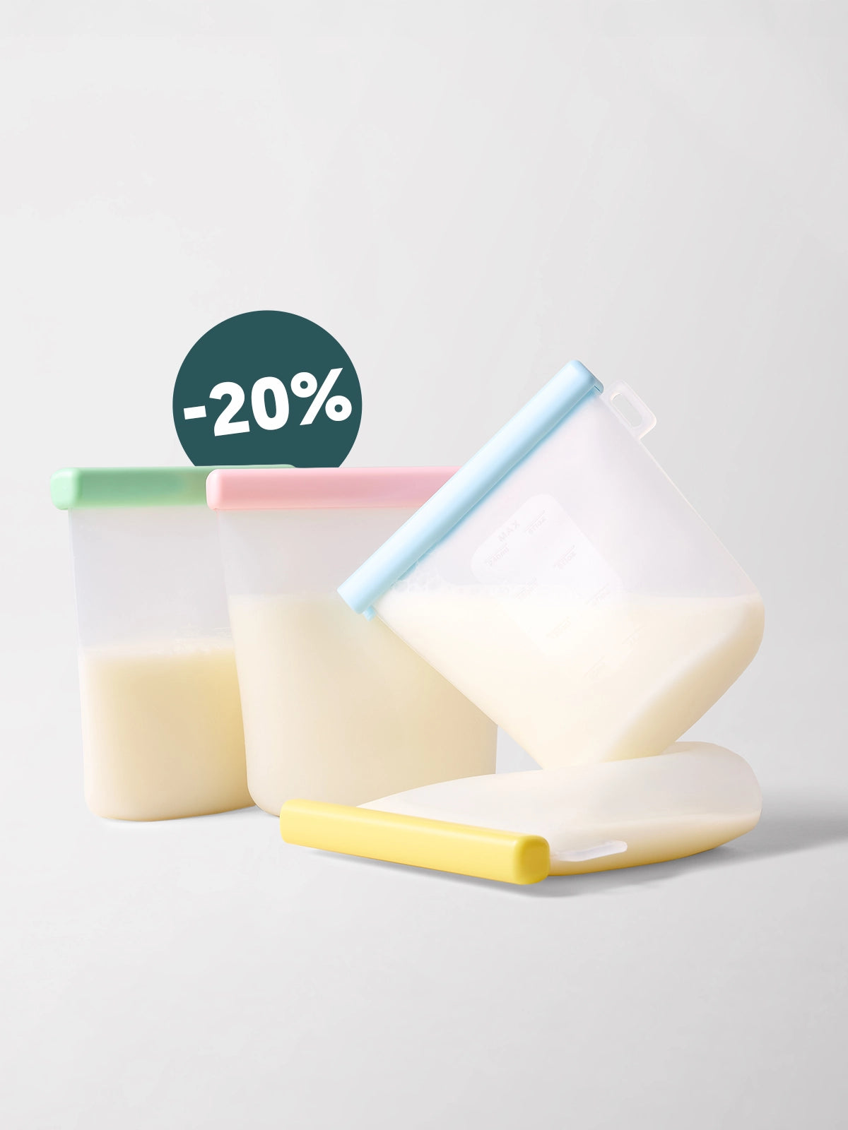 Sacchetti del Latte Materno x 4